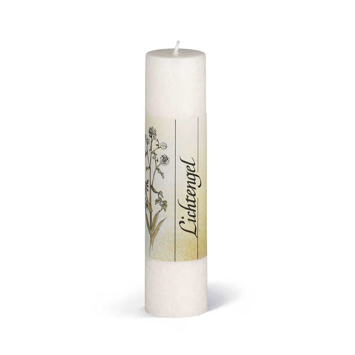 9372-00-A Heilkräuterkerze aus Olivenwachs-Stearin– Lichtengel – vegan