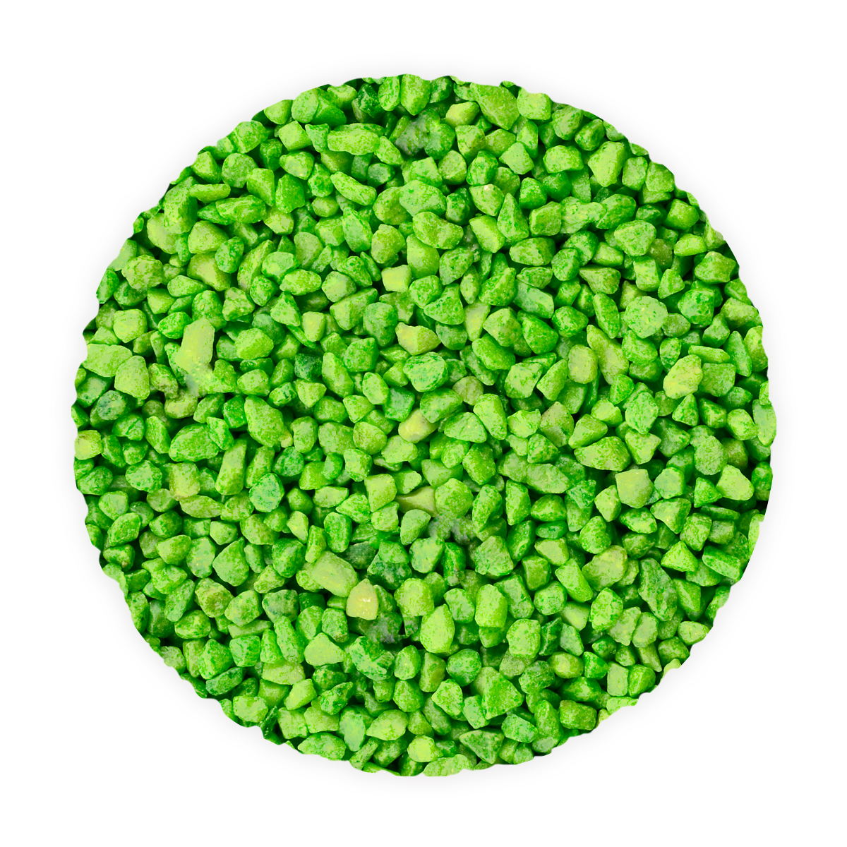 Deco-Granulat - grün - Packung à 1 kg