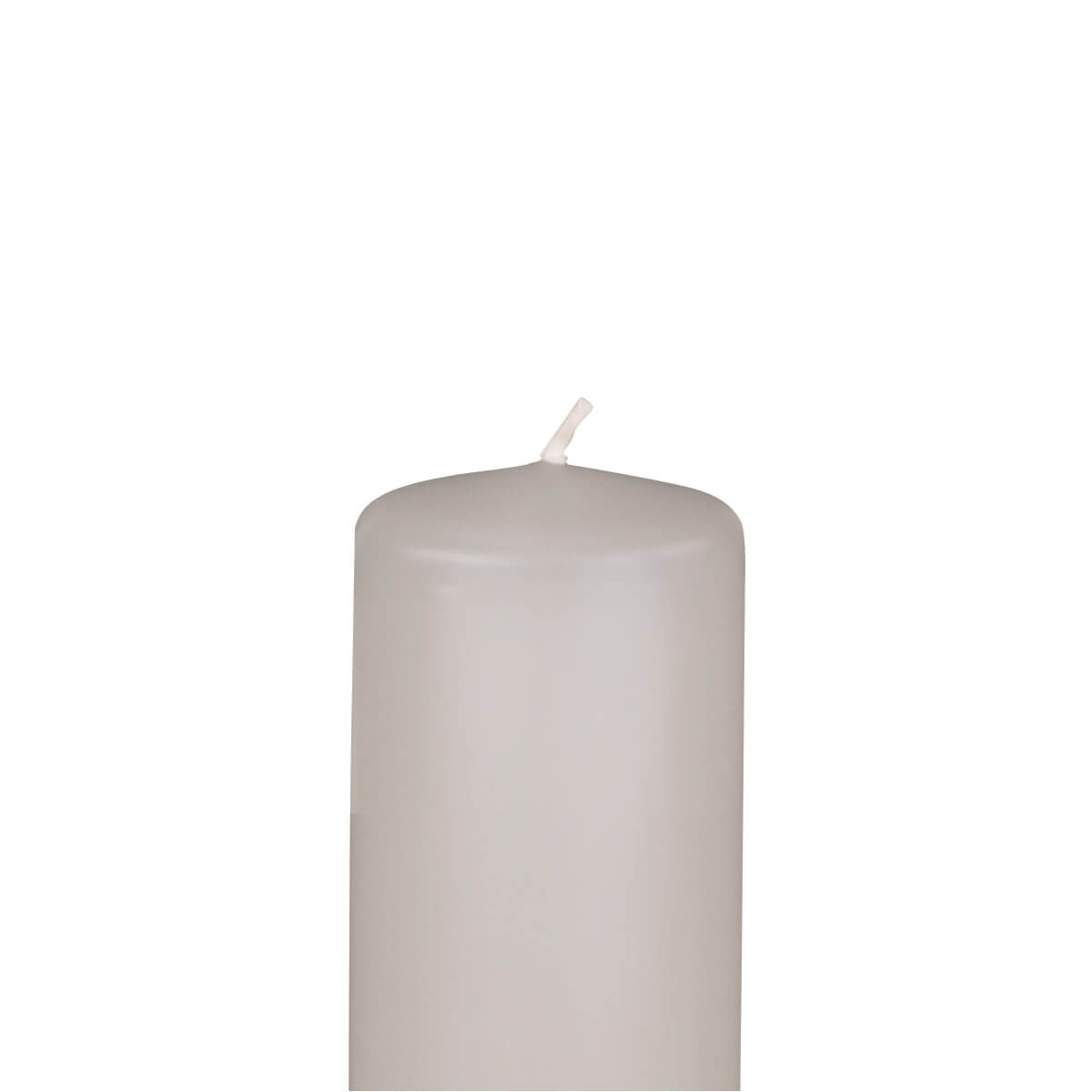 Zylinderkerzen – 50 mm Durchmesser - in 33 Farben - 110 mm -278 silbergrau