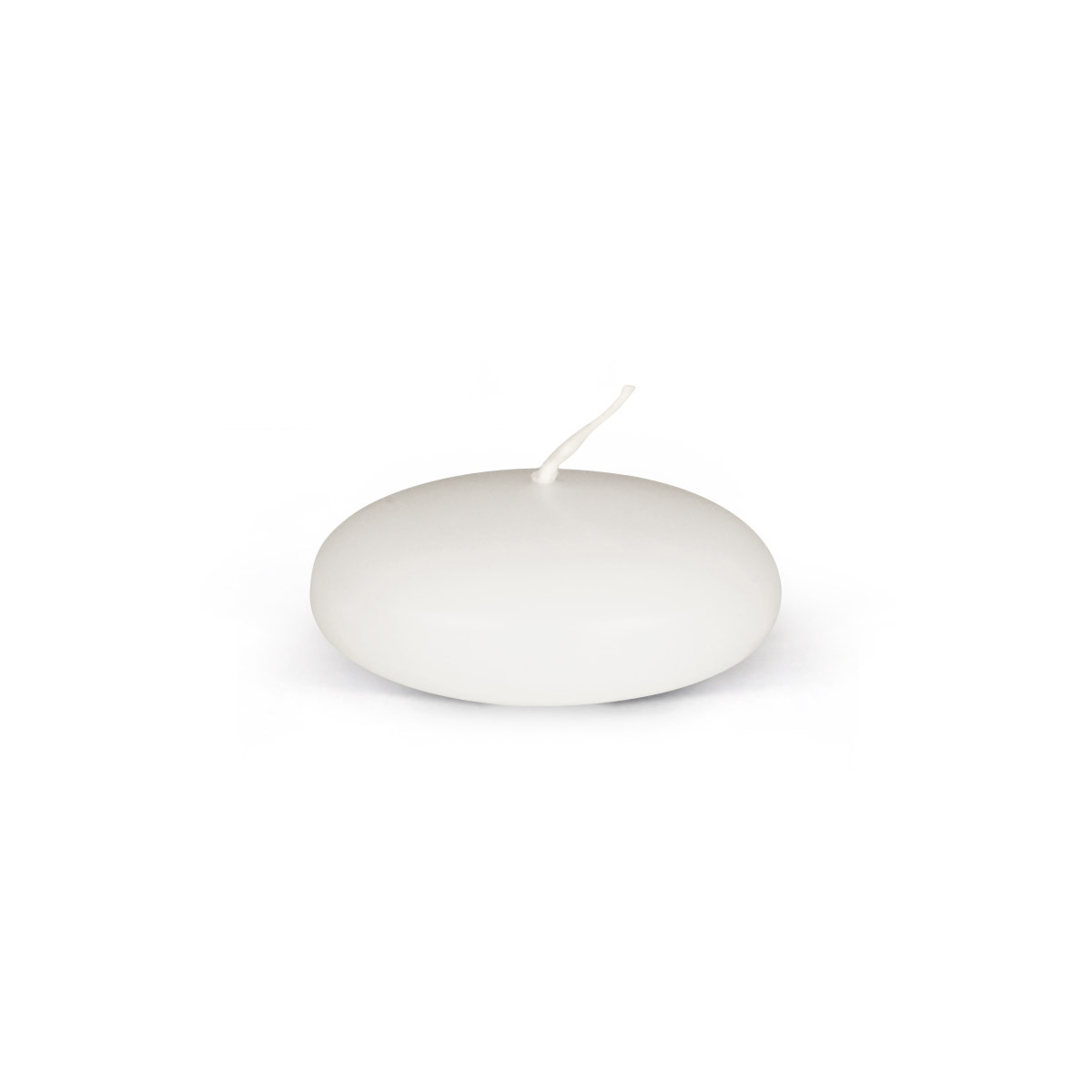2303-2-weiss Schwimmkerzen rund – 24/60 mm - in 33 Farben