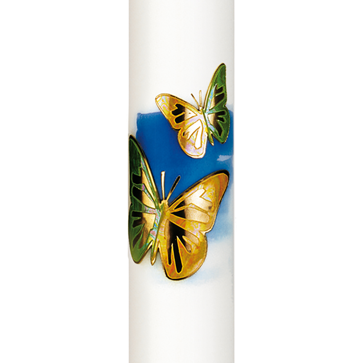 G2649 Glückwunschkerze - Zwei Schmetterlinge