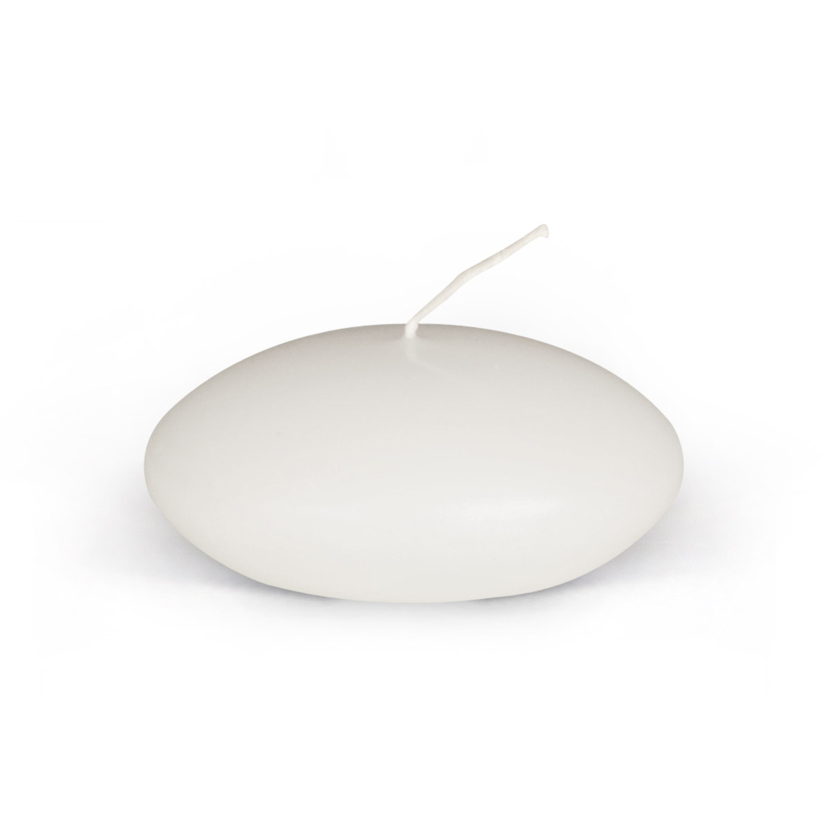 2304-2-weiss Schwimmkerzen rund - 32/80 mm - in 33 Farben