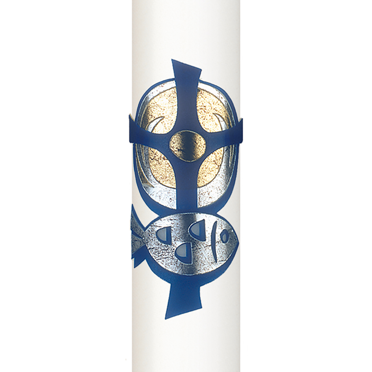 K2604 Kommunionkerze - Ichthys