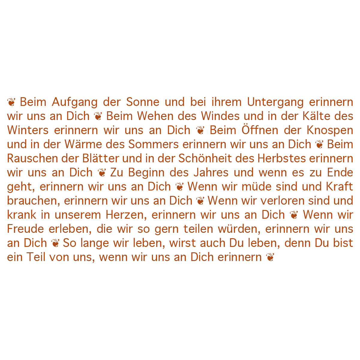 7707-00-B Wortlichtkerze Trauer