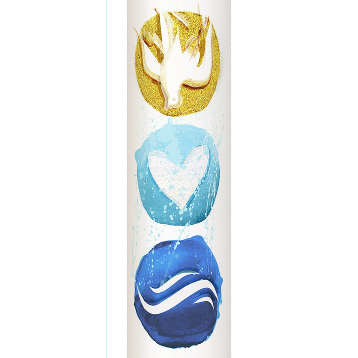 t3045 Taufkerze Beseelt