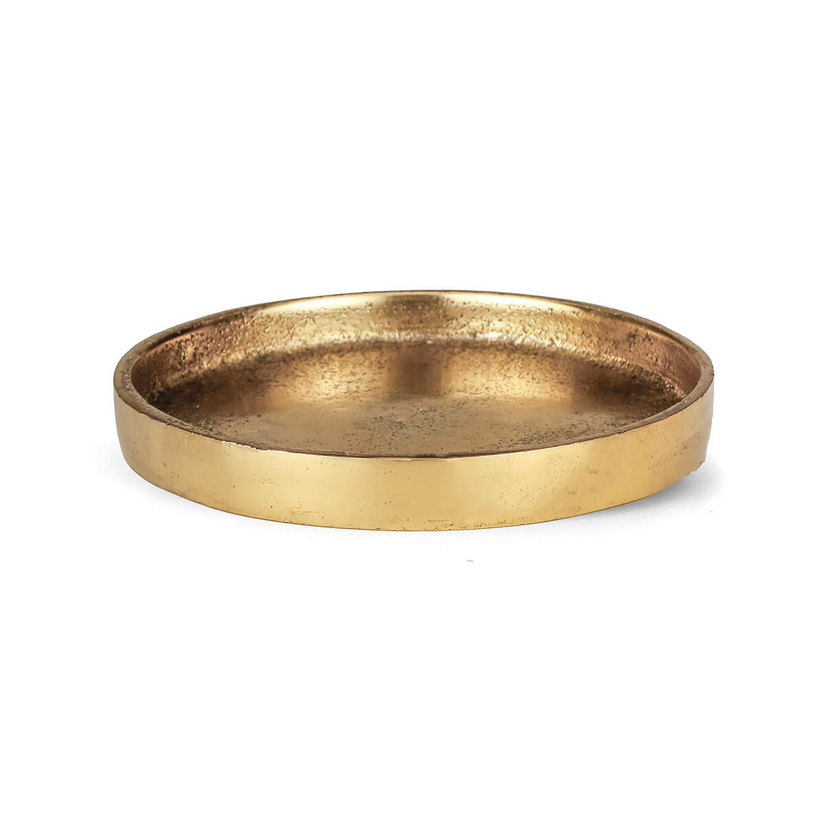 Candle coasters – gold 110 mm