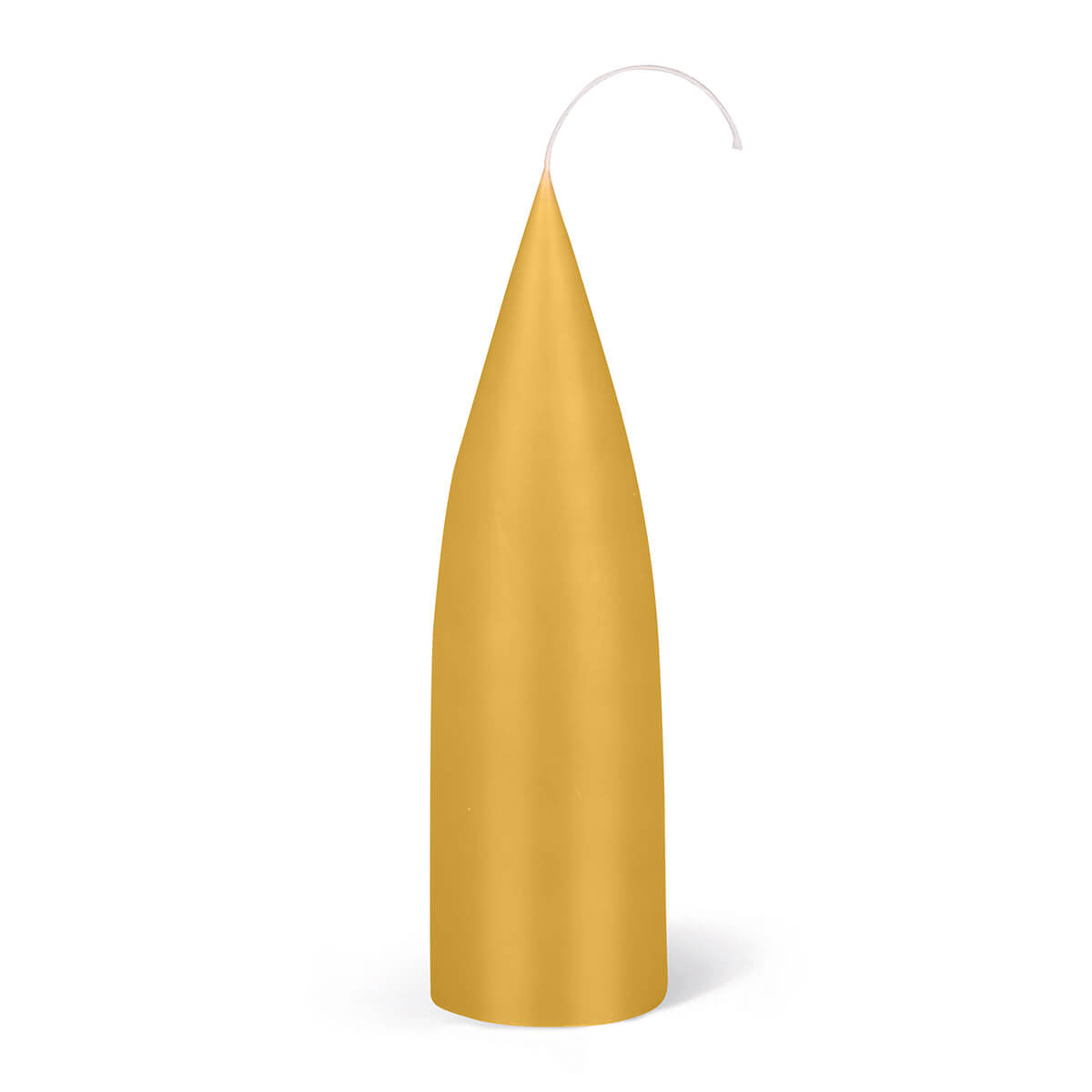 10595_12-00-A6380dab29b8c6 Spitzkerzen durchgefärbt 190/55 mm - in 11 Farben - 69 honig