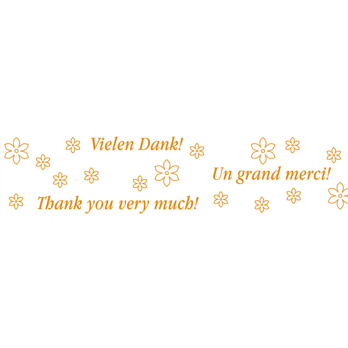 9502-00-B Wortlicht Mini – Vielen Dank