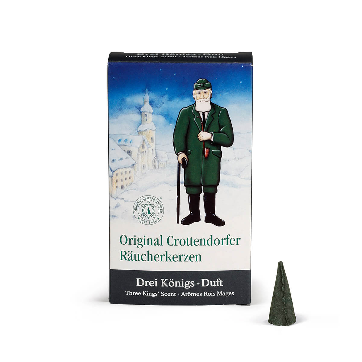 9336-00-A Crottendorfer Räucherkerzen – Drei Königs-Duft