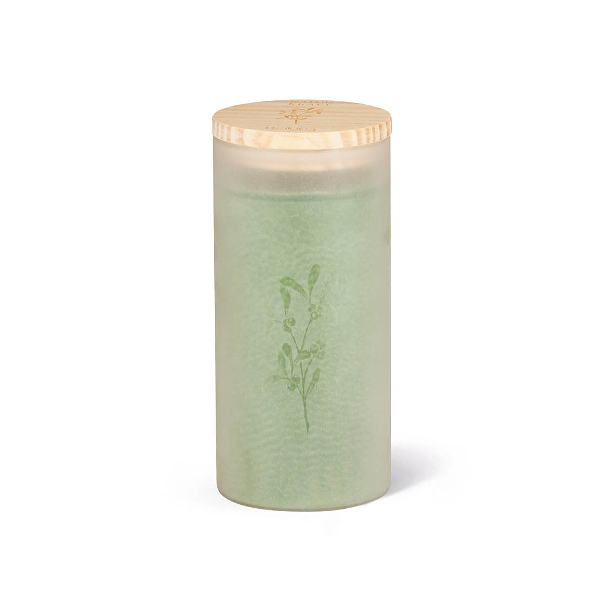 10321-00-A Berglicht – Olivenwachs-Stearin Kerze im Glas – Heilung – vegan