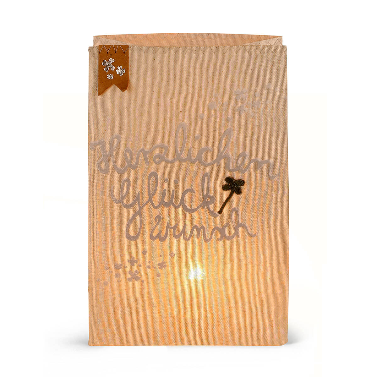 Lichtbeutel Herzlichen Glückwunsch Lichtbeutel Herzlichen Glückwunsch