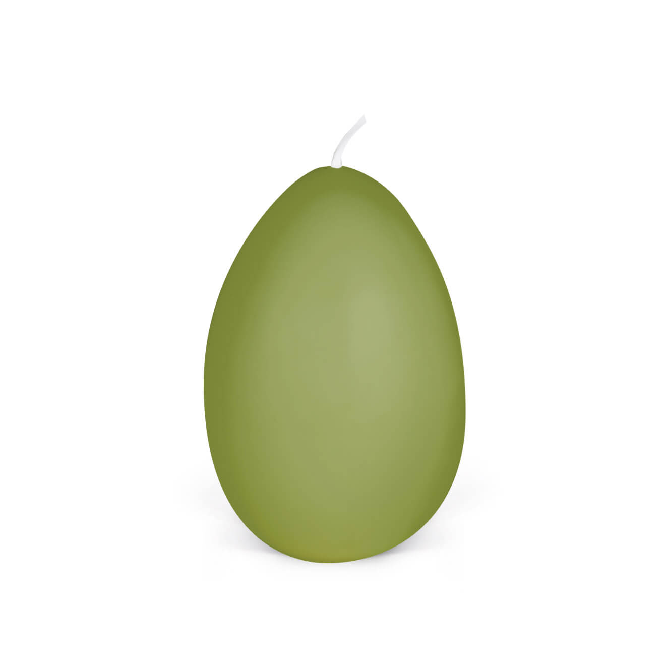 Eierkerzen - 90/60 mm - in 33 Farben -230 olive
