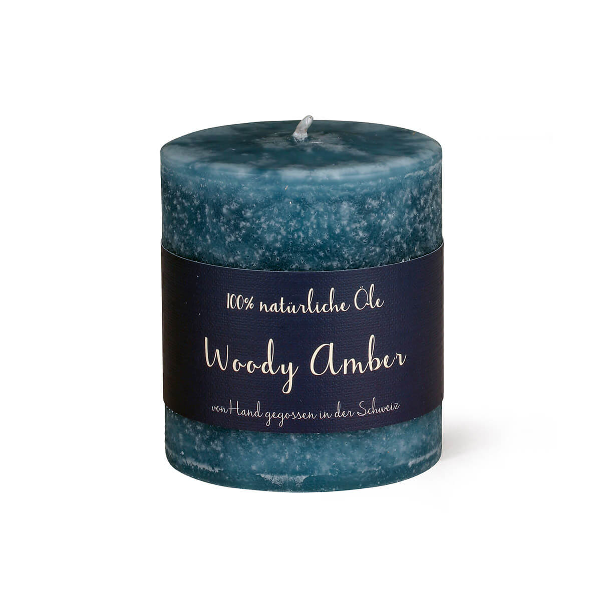 9825-00-A Duftkerze Schulthess  – 80/70 mm – Woody Amber – rein natürliche Öle