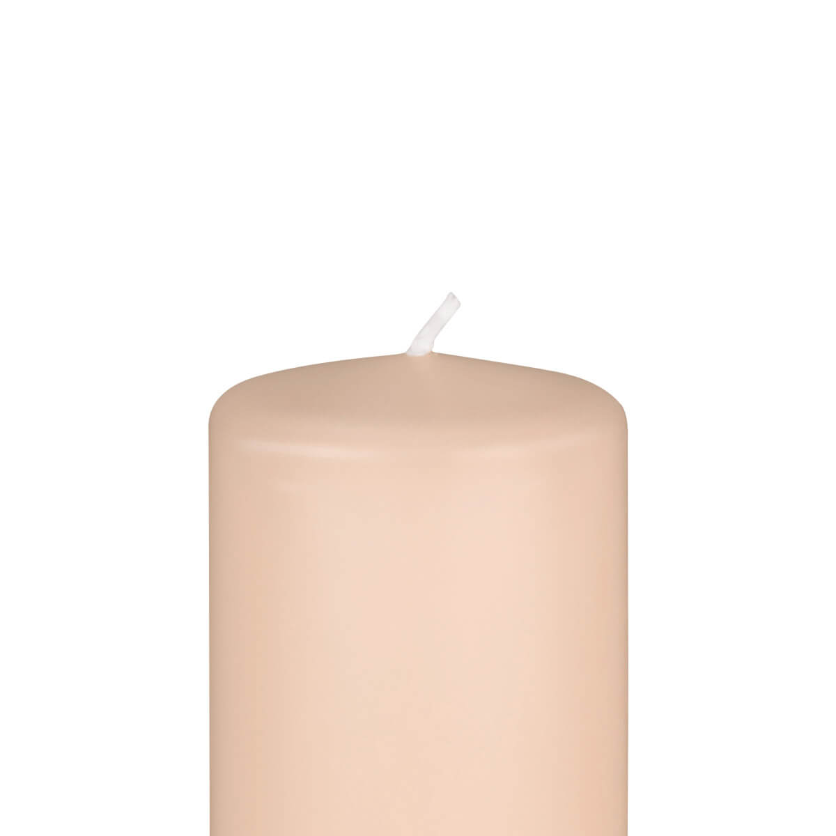 Zylinderkerzen – 70 mm Durchmesser - in 33 Farben - 110 mm -04 creme