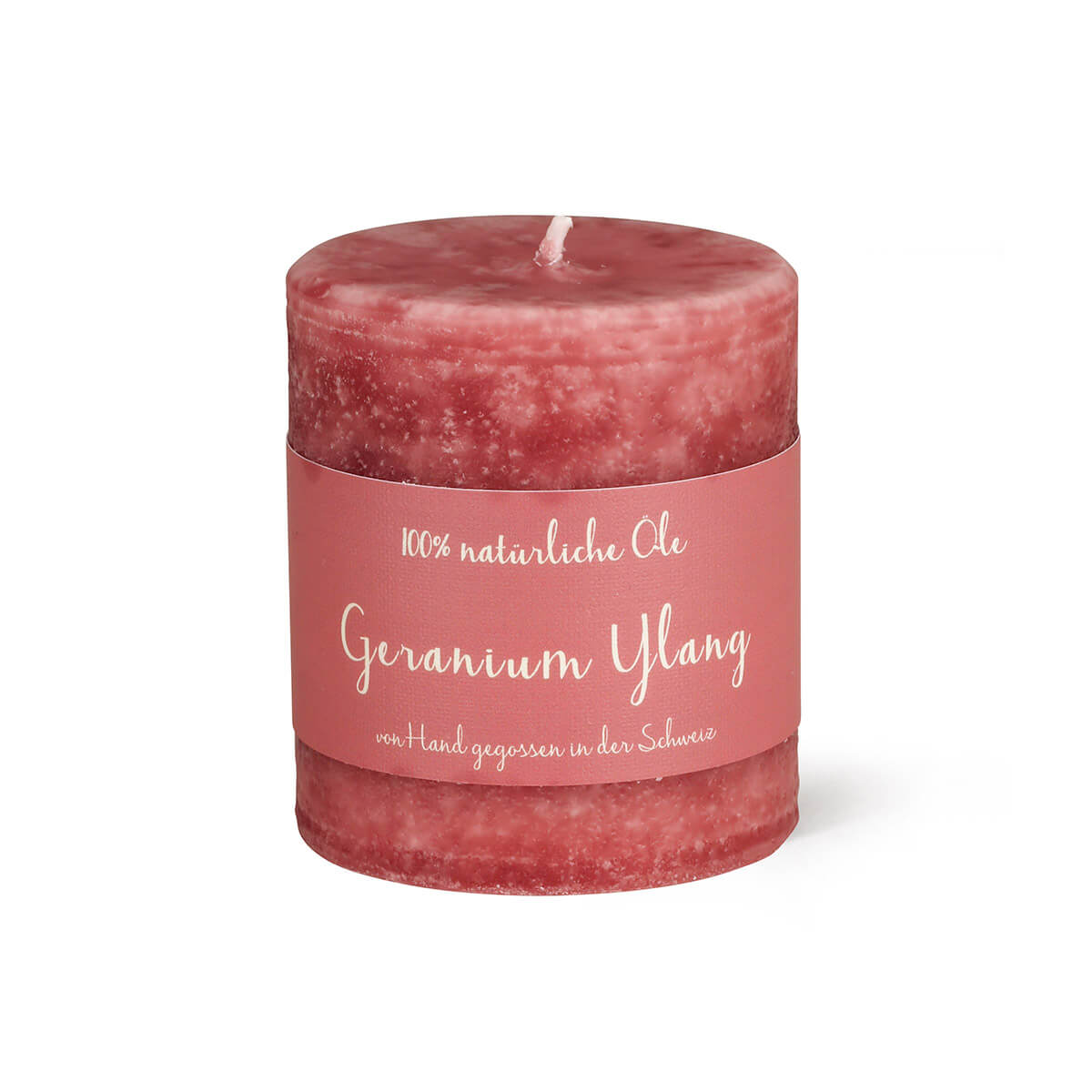 9827-00-A Duftkerze Schulthess  – 80/70 mm – Ylang Geranium – rein natürliche Öle