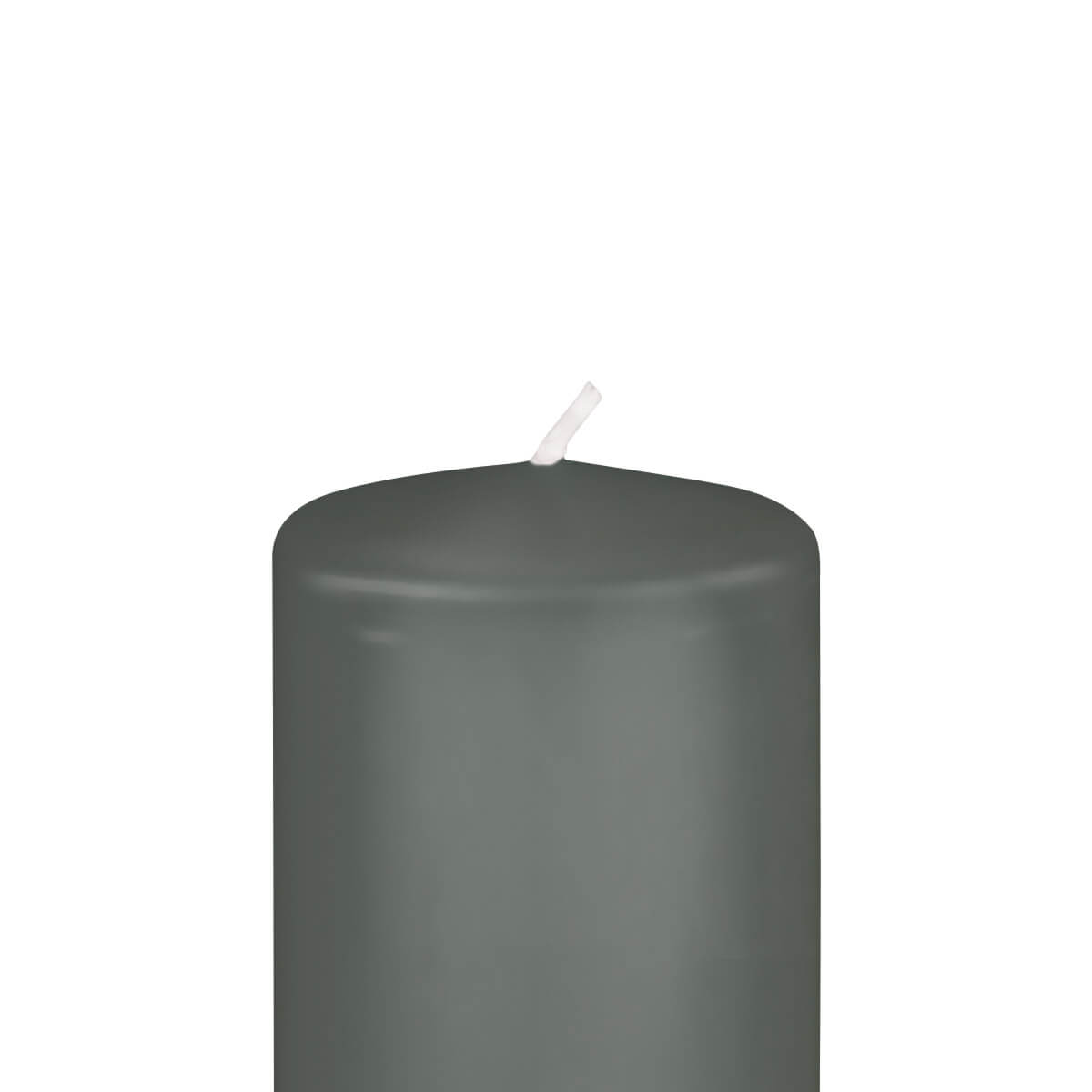 Zylinderkerzen – 70 mm Durchmesser - in 33 Farben - 110 mm -09 anthrazit