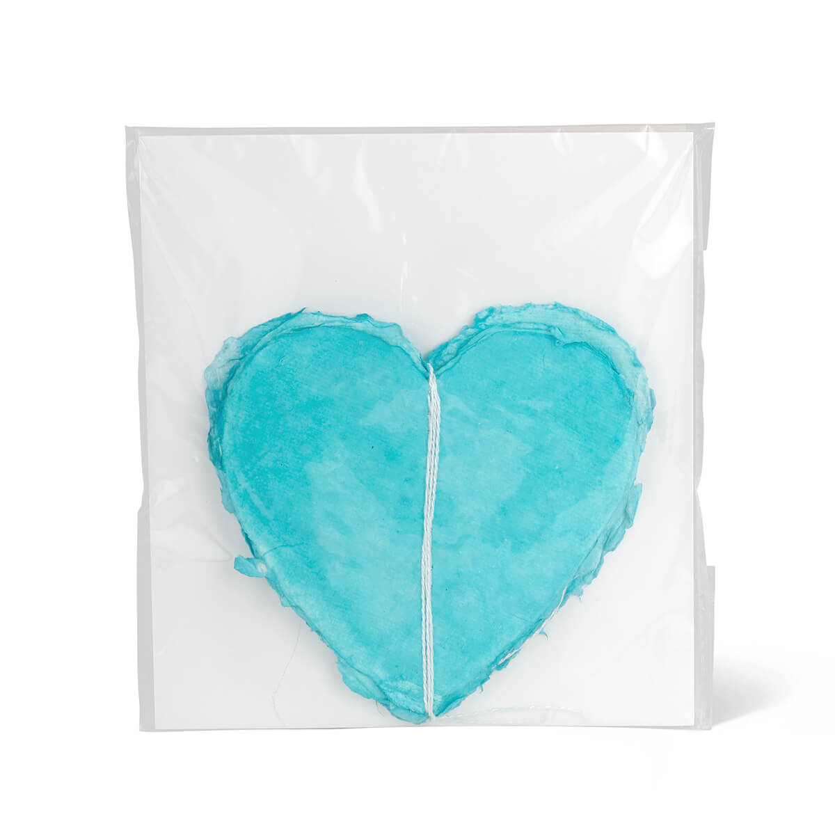 9464-00-A Herzgirlande – türkis