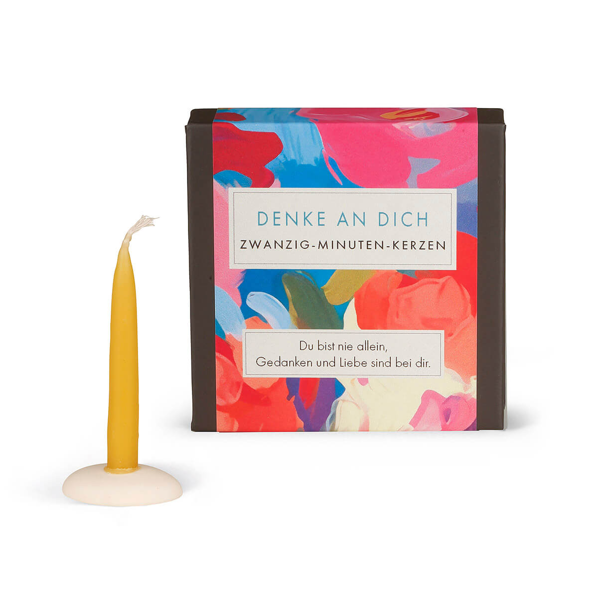 Zwanzig Minuten Kerzen Denke an Dich