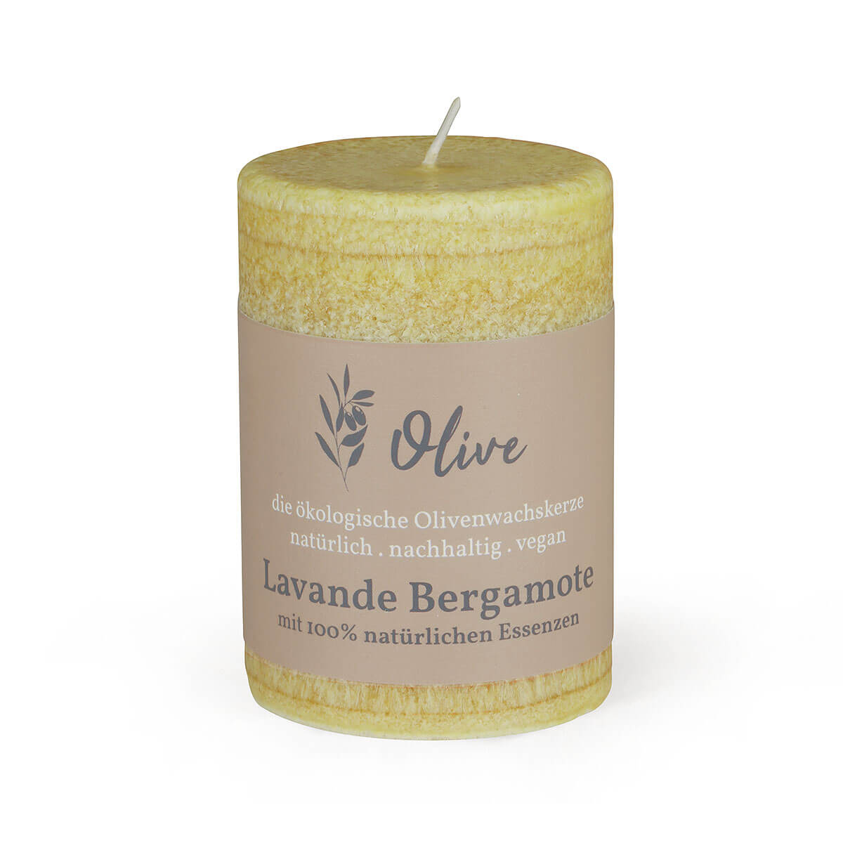 Duftkerze Schulthess aus Olivenwachs-Stearin – 100/65 mm – Lavande Bergamote – rein natürliche Öle – vegan Duftkerze Schulthess aus Olivenwachs-Stearin – 100/65 mm – Lavande Bergamote – rein natürliche Öle – vegan