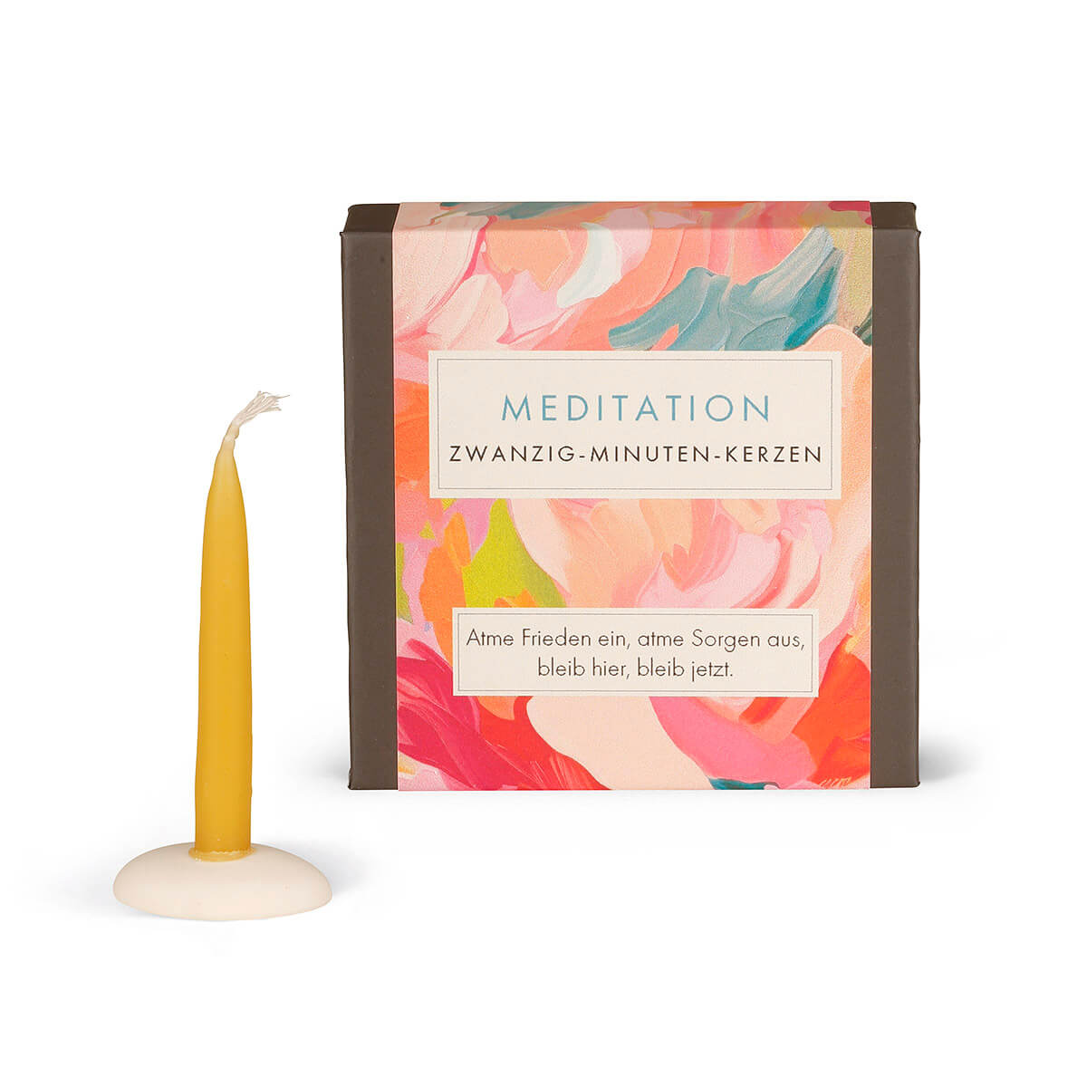 Zwanzig Minuten Kerzen Meditation