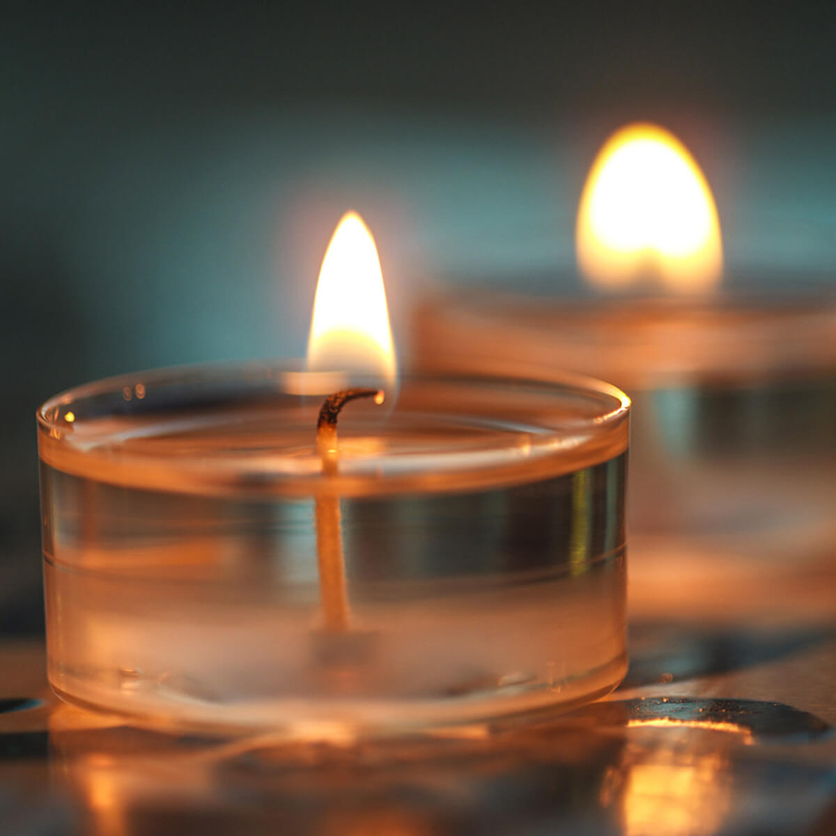 7415-00-C Teelichte mit Kunststoffhülle 8h