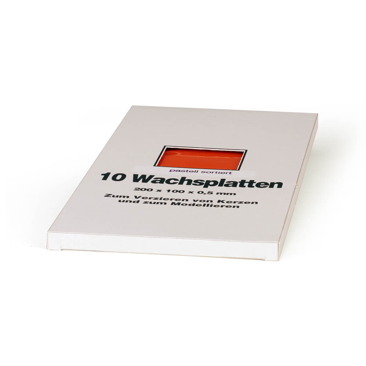7779-00-A Verzierwachs-Set Pastell – Pack à 10 Stk