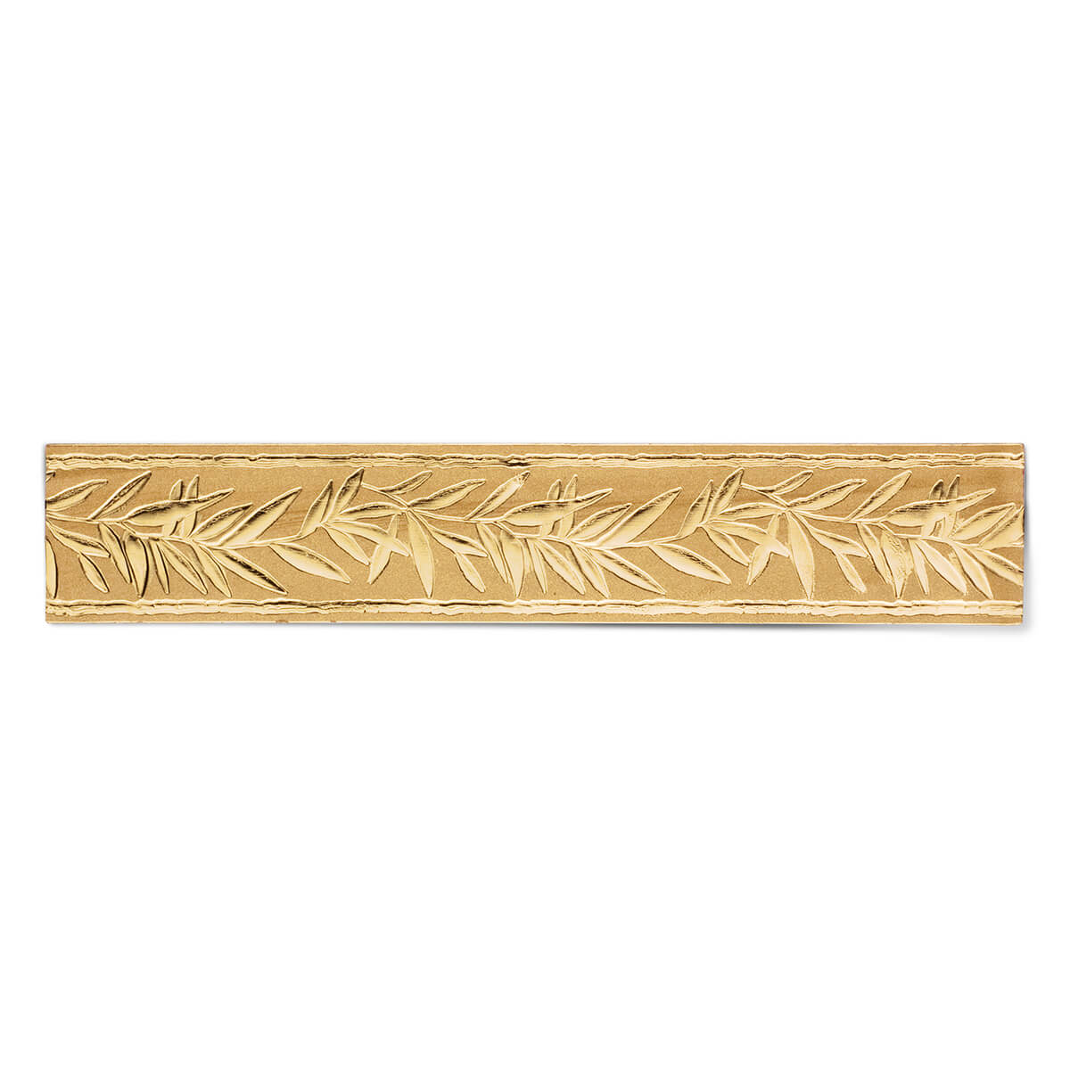 Olivenzweigbordüre – gold-bronze
