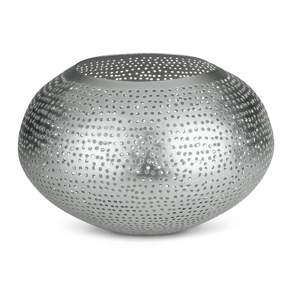 10782-00-A Windlicht Filisky oval silber