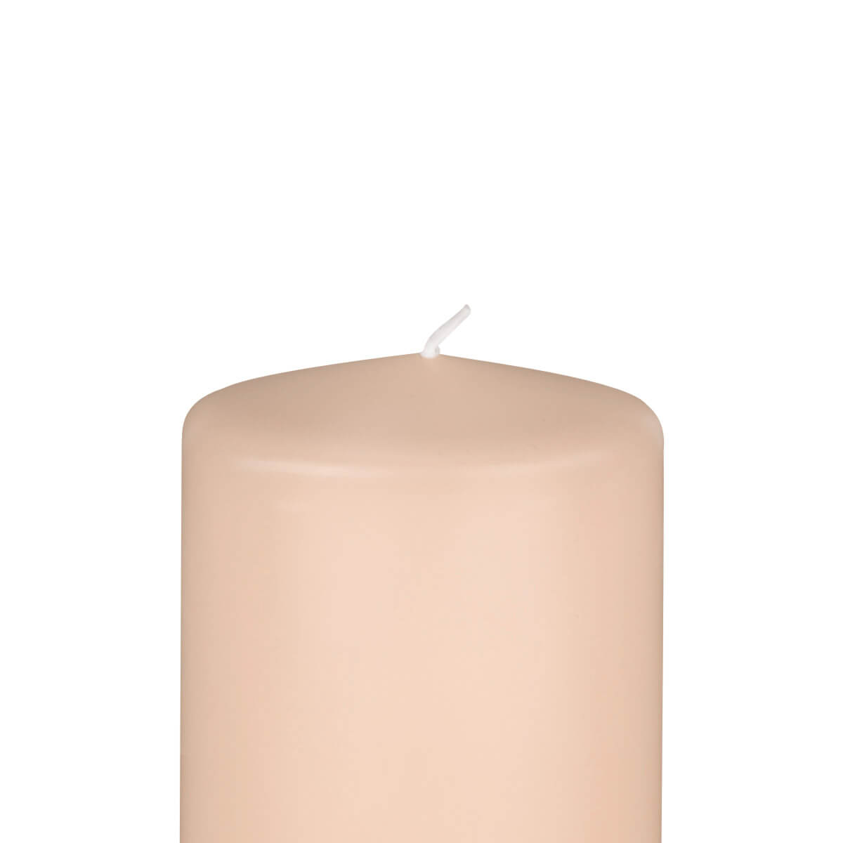 Zylinderkerzen – 80 mm Durchmesser - in 33 Farben - 300 mm -04 creme