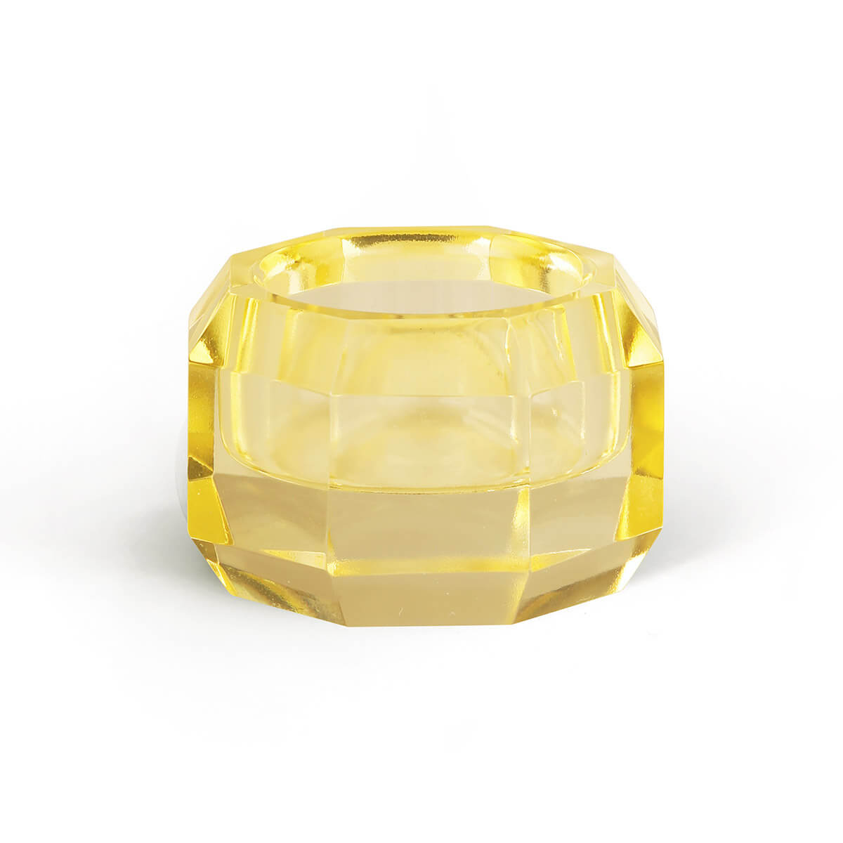 Teelichthalter EJA hellgelb Teelichthalter EJA hellgelb