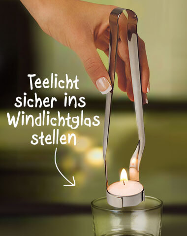 Banner Teelicht-Lift