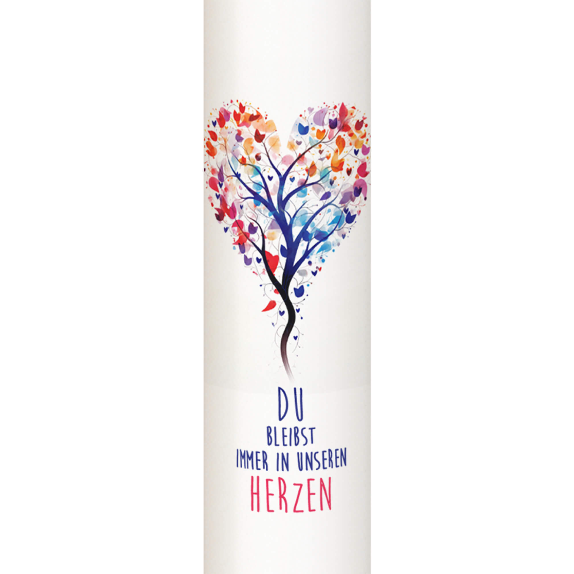 Trauerkerze - In unseren Herzen Trauerkerze - In unseren Herzen