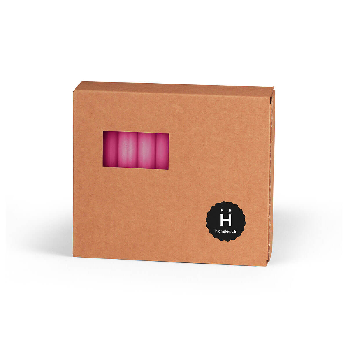 Christbaumkerzen Rustic - durchgefärbt - 92/13 mm - in 16 Farben -  24 aubergine Christbaumkerzen Rustic - durchgefärbt - 92/13 mm - in 16 Farben -  24 aubergine