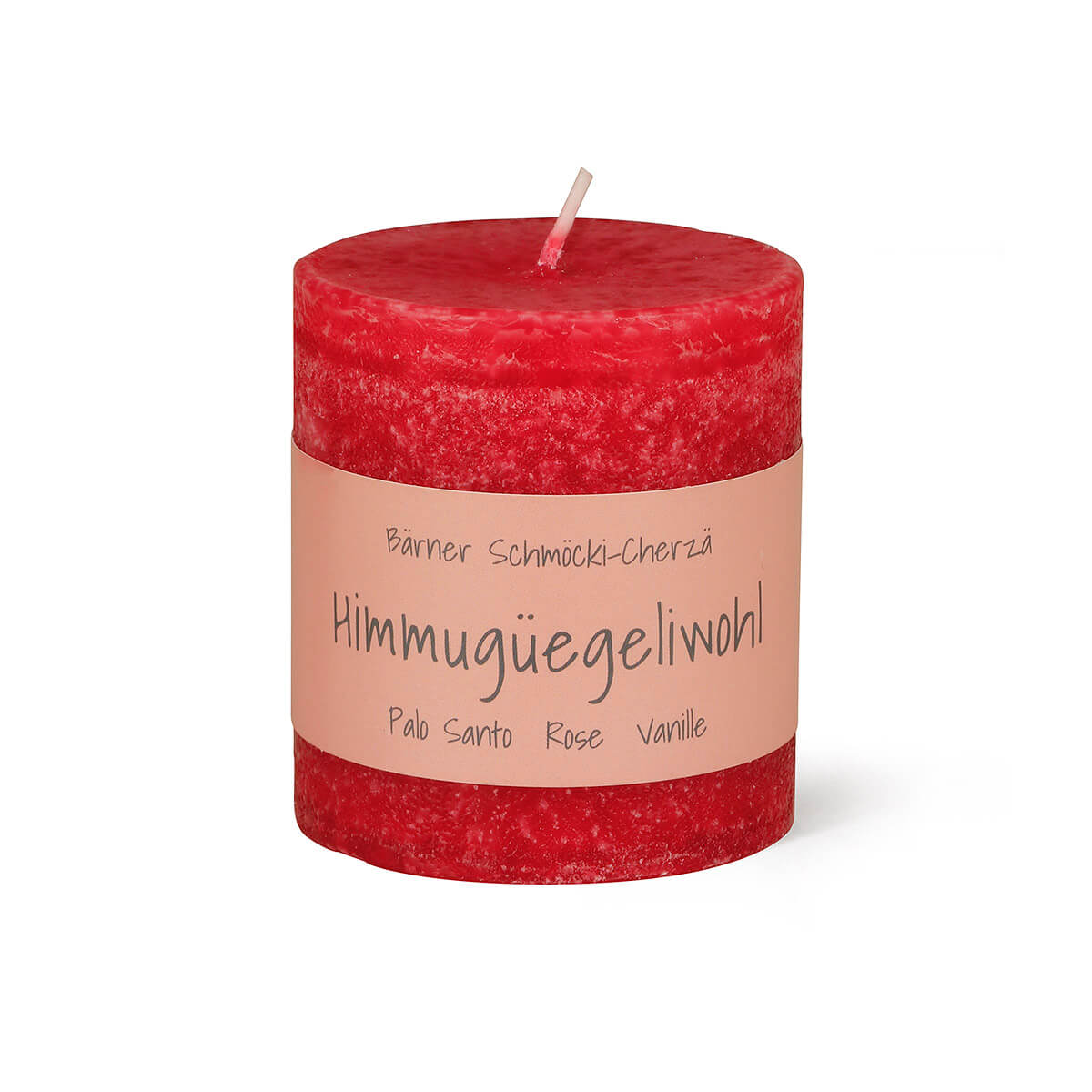 Duftkerze Schulthess  – 80/70 mm – Bärner Schmöcki-Cherzä – Himmugüegeliwohl