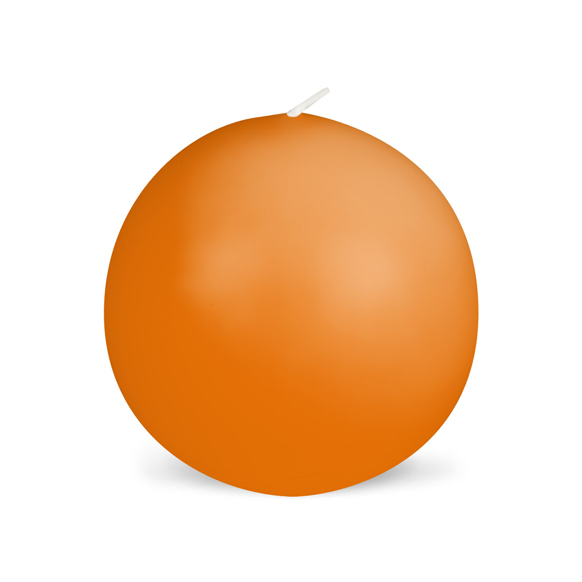 Kugelkerzen - 100 mm - in 33 Farben - 23 mandarin