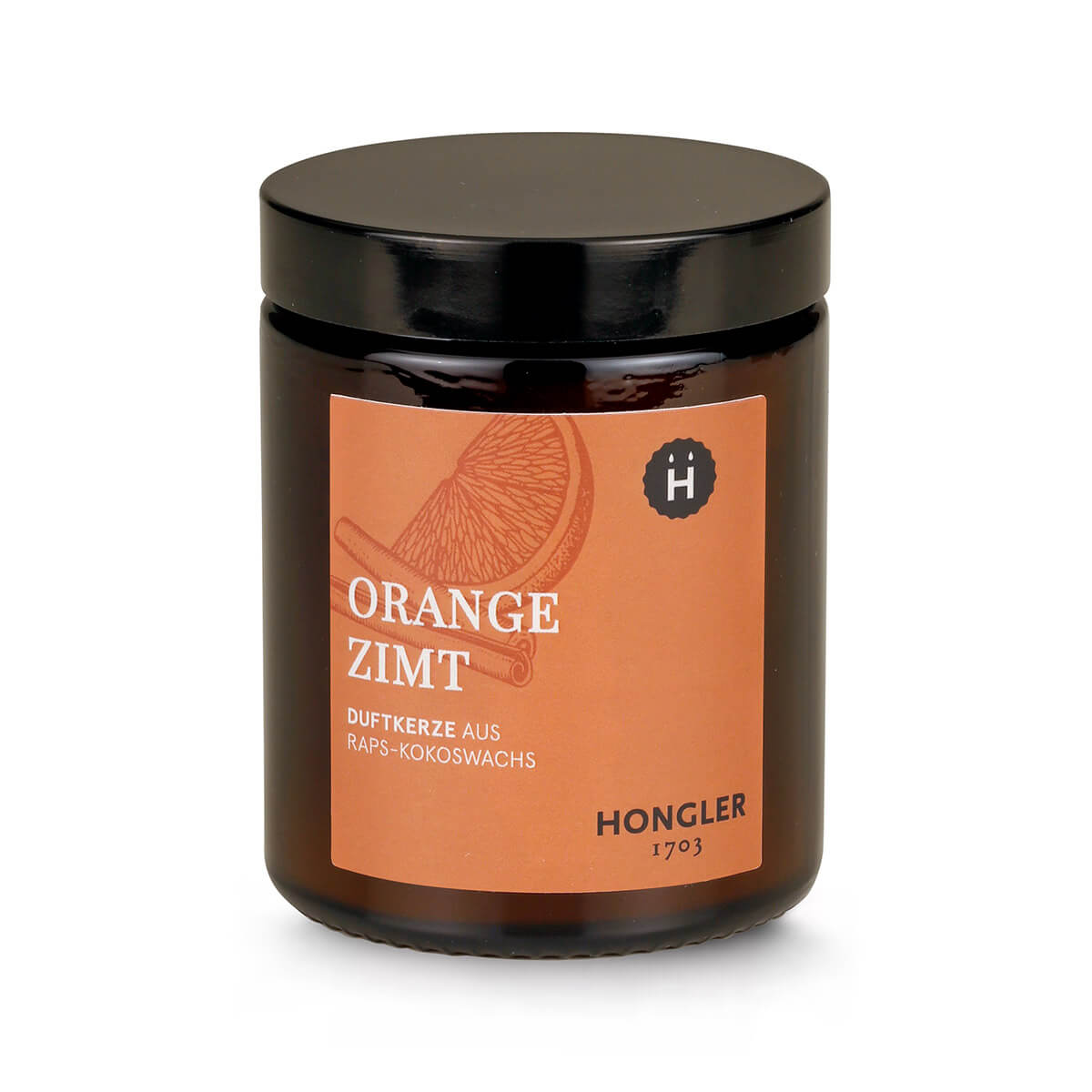 Duftkerze Hongler Orange Zimt