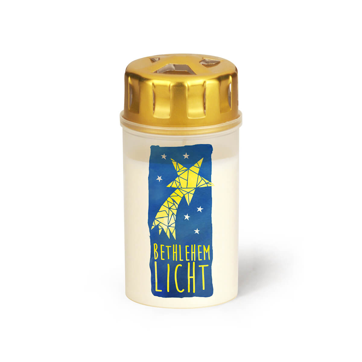 2788-00-A Bethlehem Licht - Sternenhimmel - Brenndauer ca. 2.5 Tage