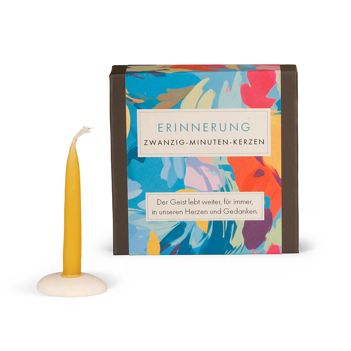 Zwanzig Minuten Kerzen Erinnerung