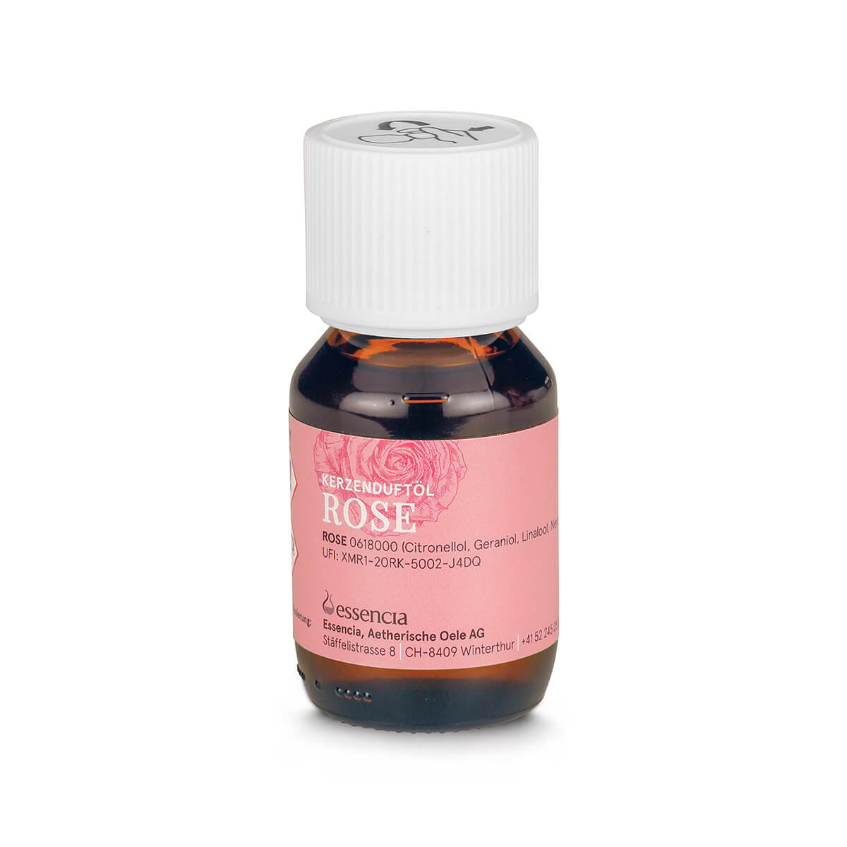 Kerzenduftöl Rose – Fläschchen à 50 ml