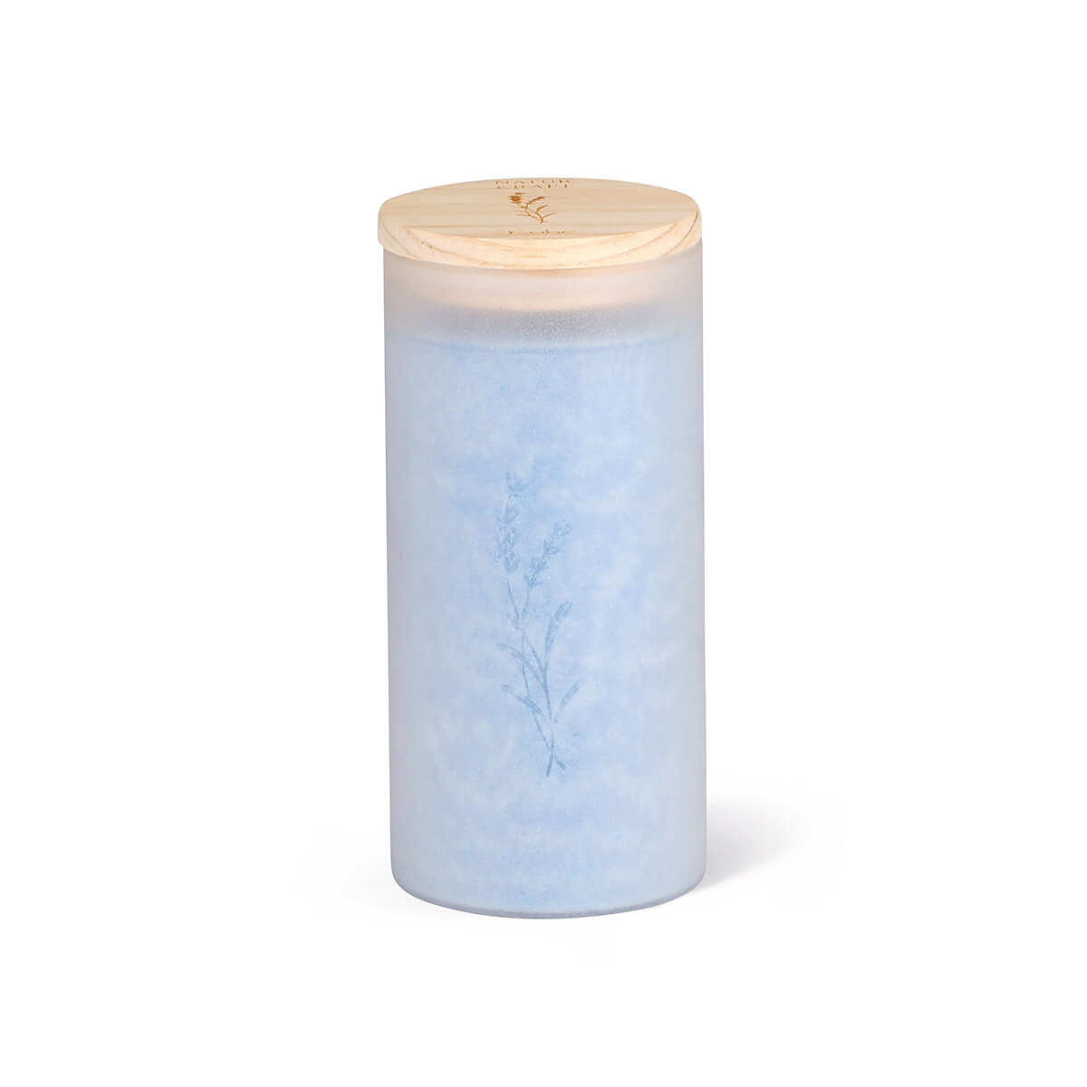 10323-00-A Berglicht – Olivenwachs-Stearin Kerze im Glas – Ruhe – vegan