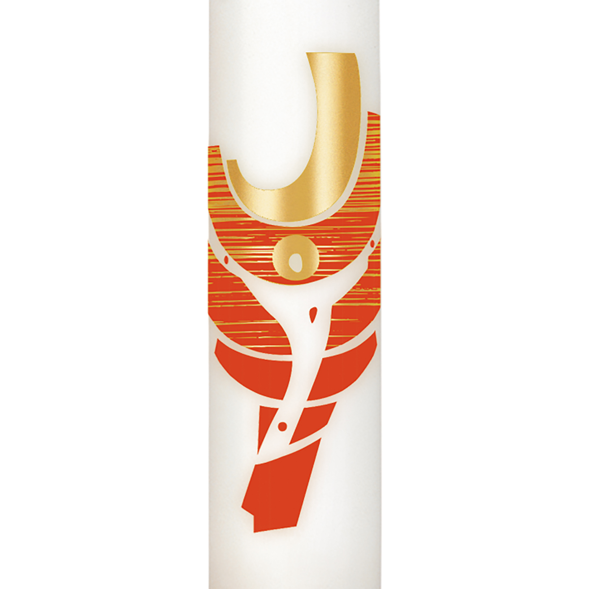 H2848 Taufkerze Im neuen Licht -  380/35 mm