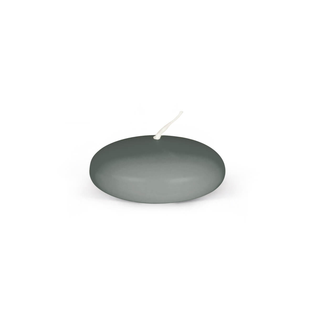 Schwimmkerzen rund – 24/60 mm - in 33 Farben -09 anthrazit