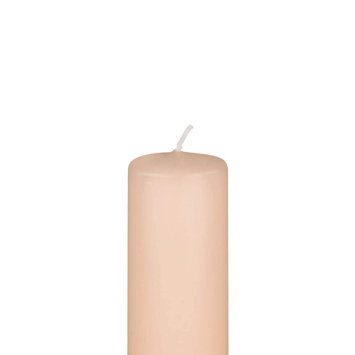 Zylinderkerzen - 40 mm Durchmesser - in 33 Farben - 90 mm -04 creme