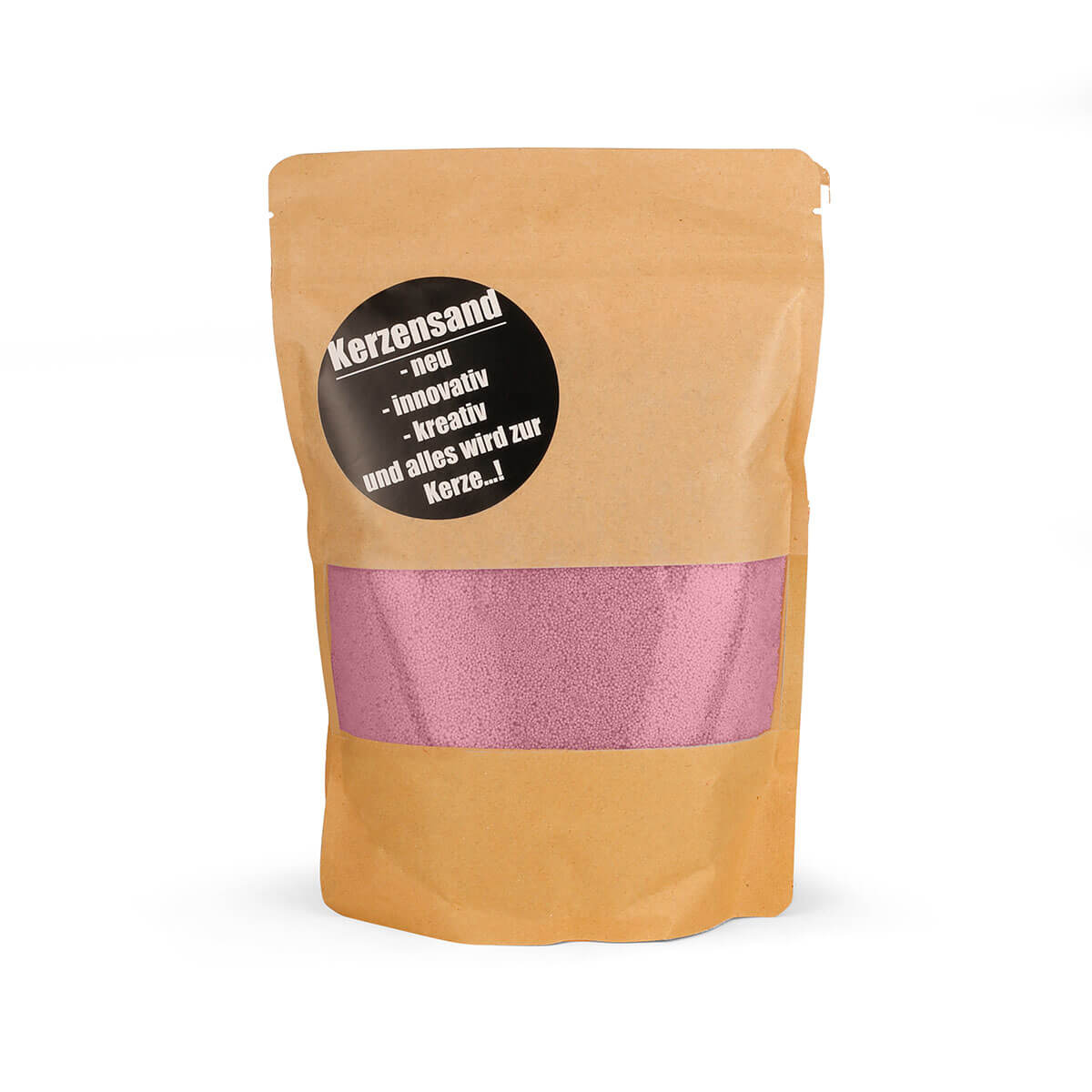 Kerzensand flieder hell 400 g mit Docht - Kerzen basteln ohne Wachs schmelzen Kerzensand flieder hell 400 g mit Docht - Kerzen basteln ohne Wachs schmelzen