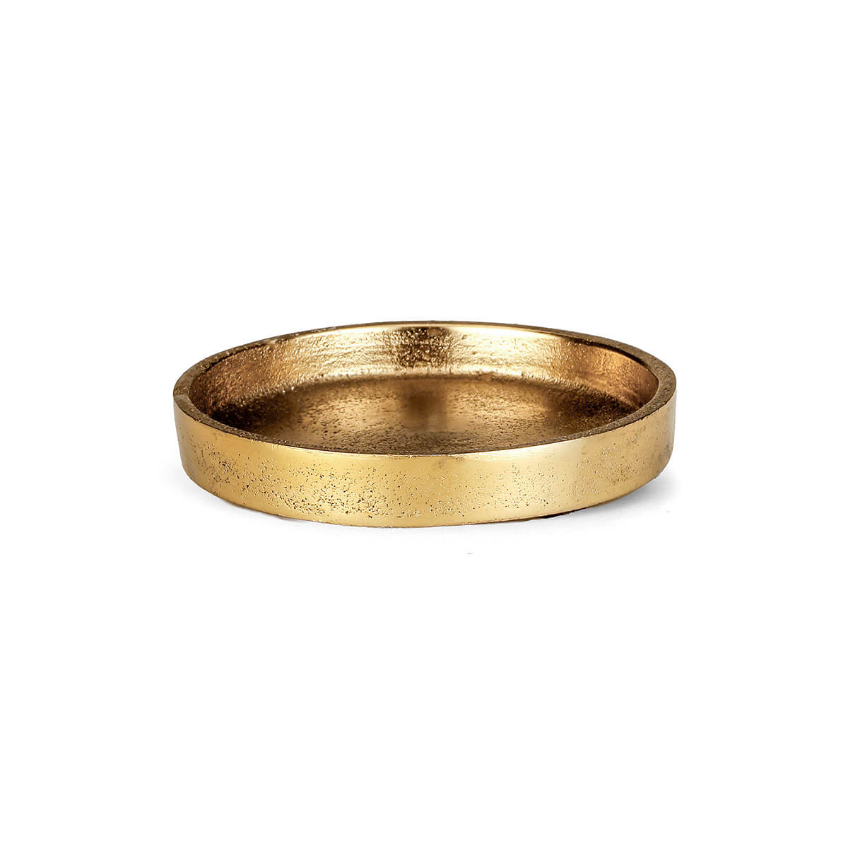 Candle coasters – gold, 90 mm