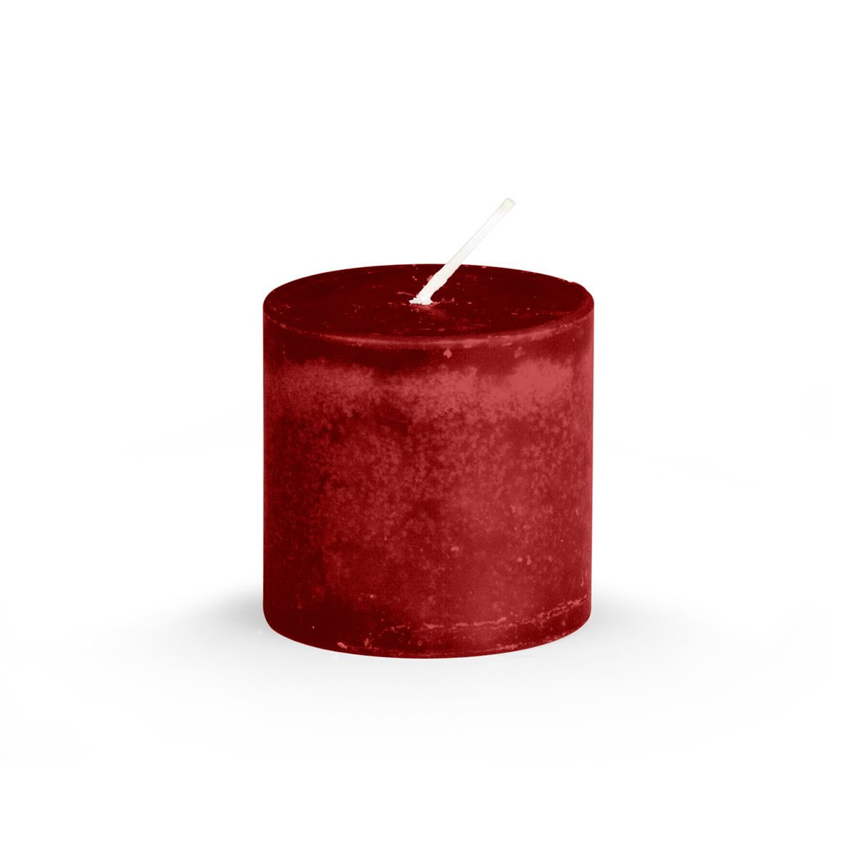 6441-34-altrot Adventskerzen - Safecandles - Zylinder 80/80 mm - in 7 Farben