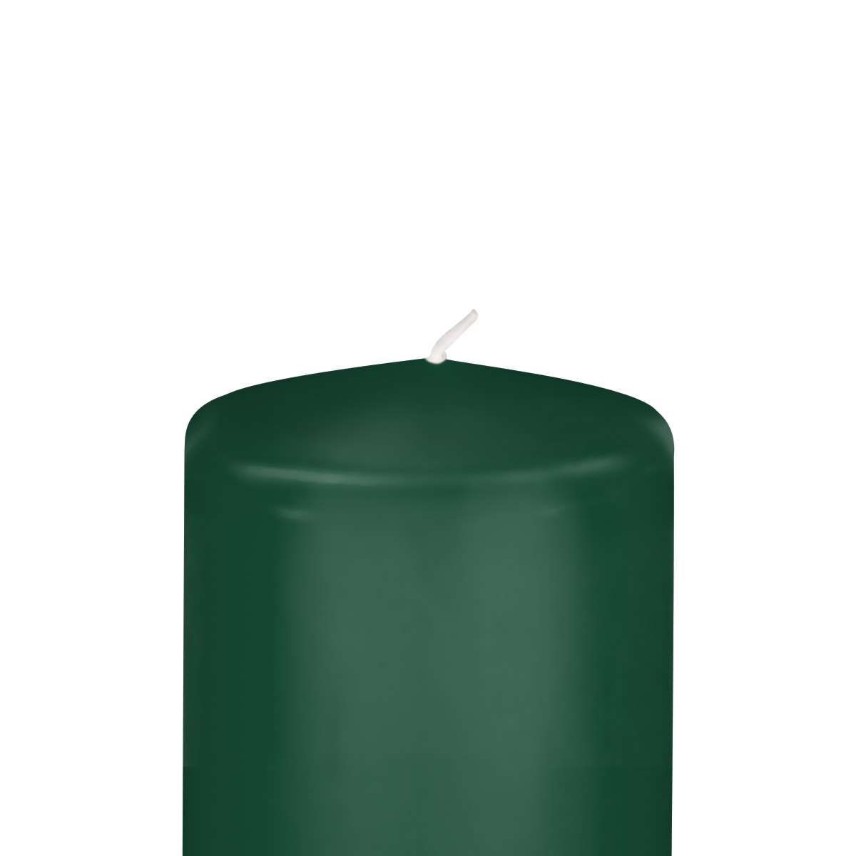 Zylinderkerzen – 80 mm Durchmesser - in 33 Farben - 90 mm - 89 jägergrün