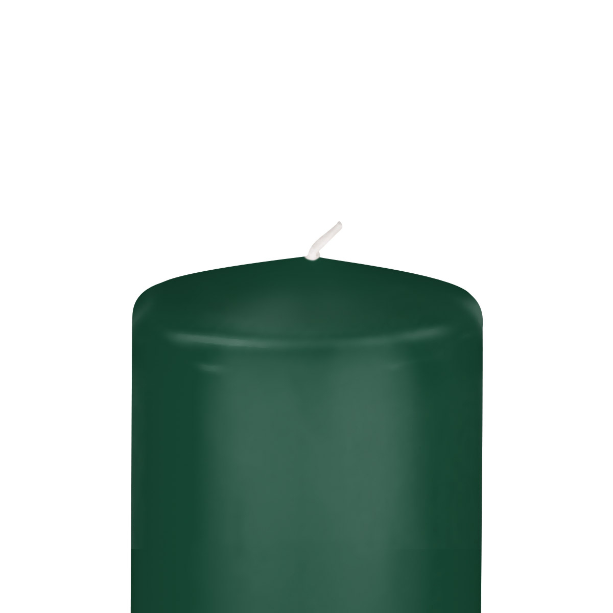 Zylinderkerzen – 80 mm Durchmesser - in 33 Farben - 190 mm - 89 jägergrün