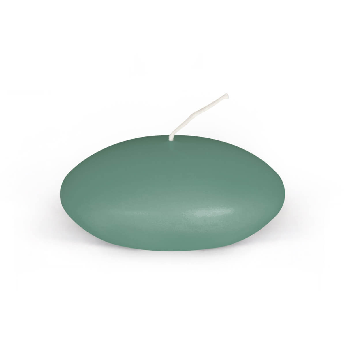 2304-81-smaragd Schwimmkerzen rund - 32/80 mm - in 33 Farben - 81 smaragd