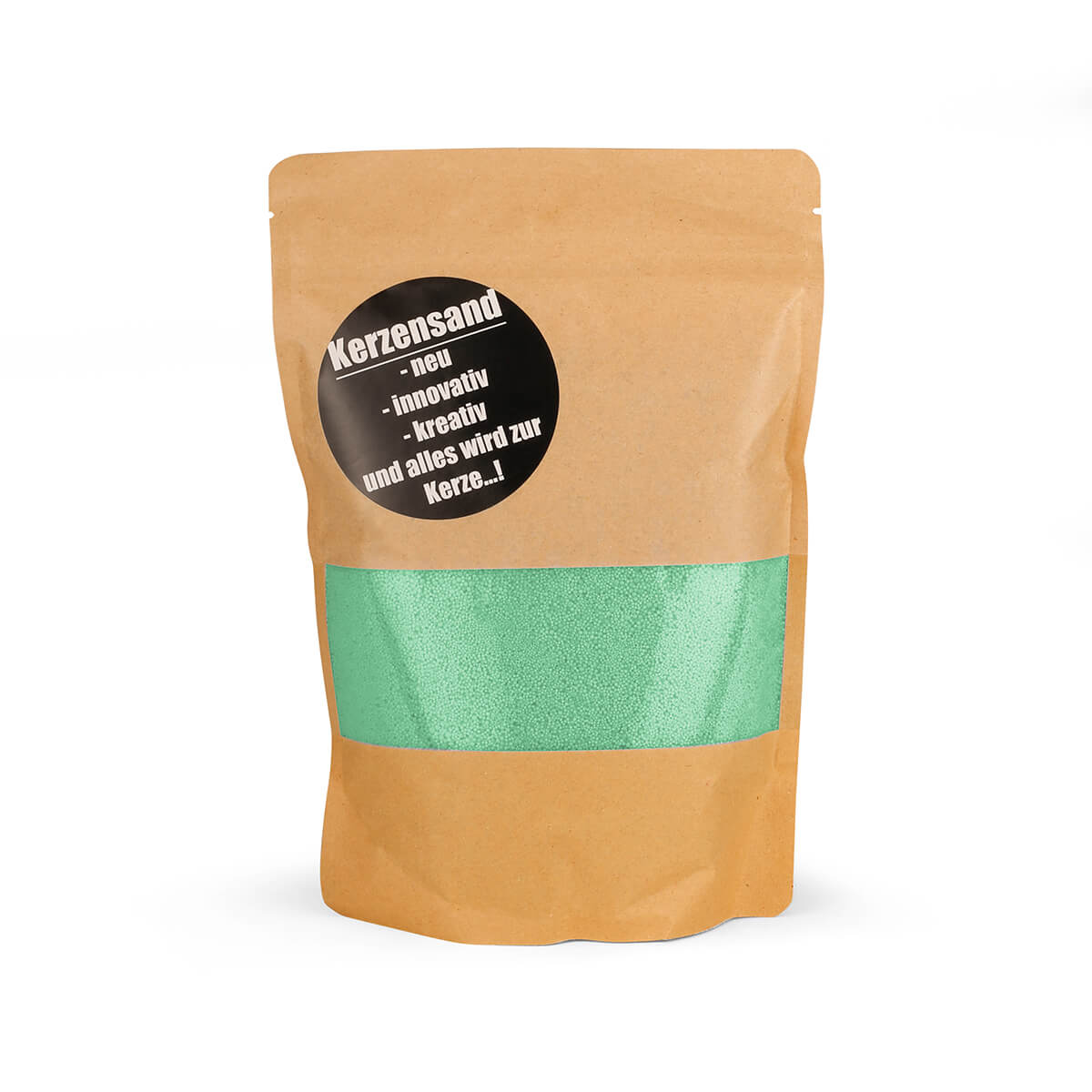 9529-00-A Kerzensand mint 400 g mit Docht - Kerzen basteln ohne Wachs schmelzen